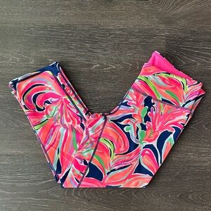 Lilly Pulitzer Cropped Luxletic Leggings M